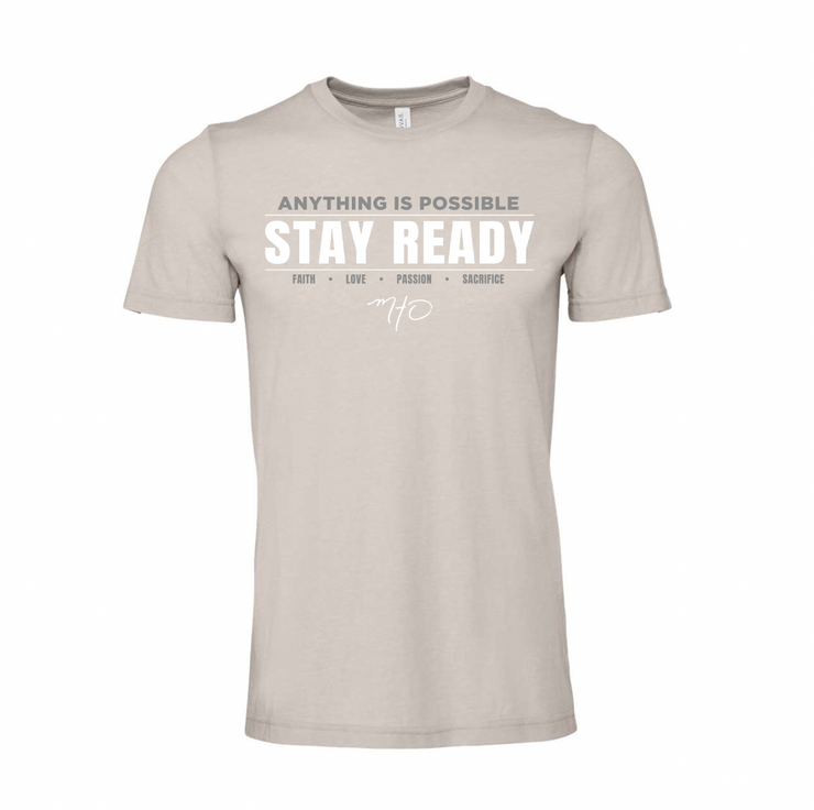 Anything Is Possible Cool Grey Tee